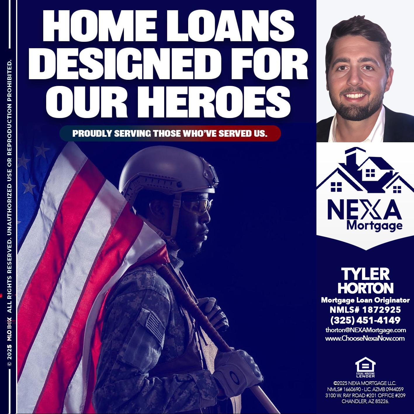 home loans - Tyler Horton -Mortgage Loan Originator