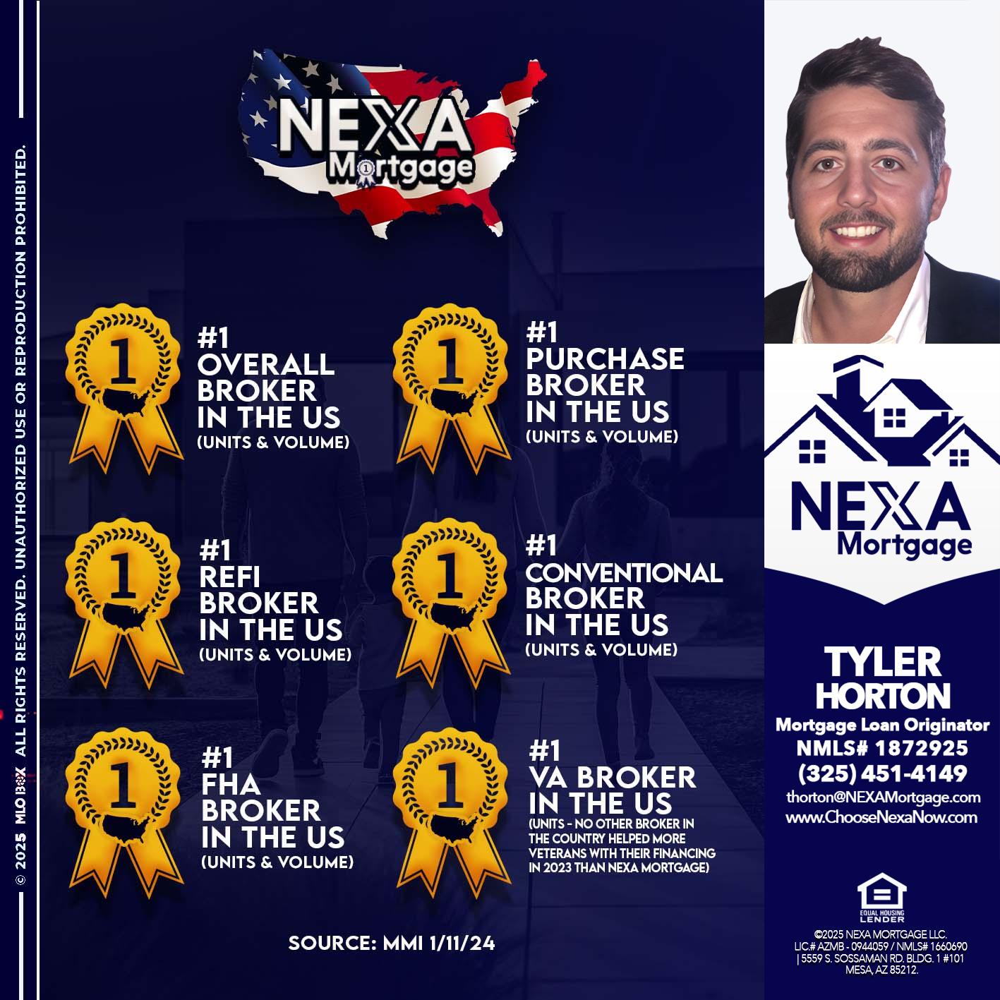 #1 - Tyler Horton -Mortgage Loan Originator