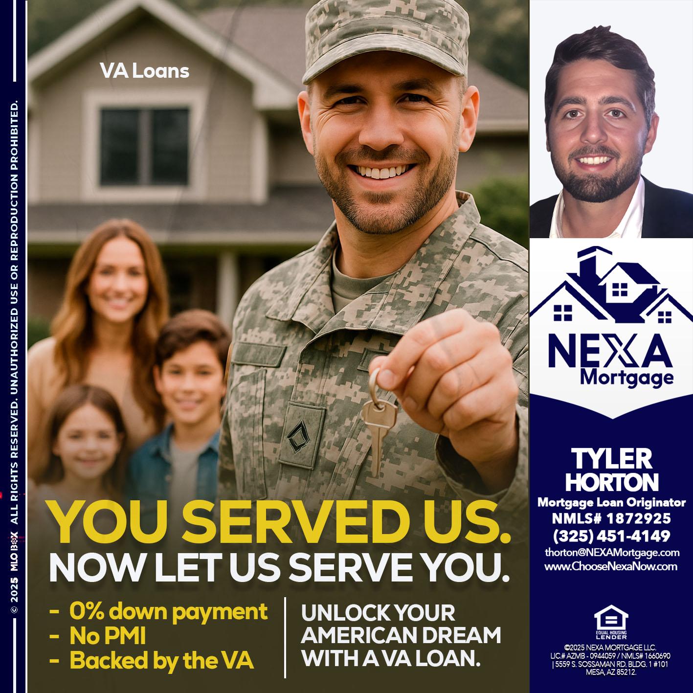 YOU DESERVED - Tyler Horton -Mortgage Loan Originator