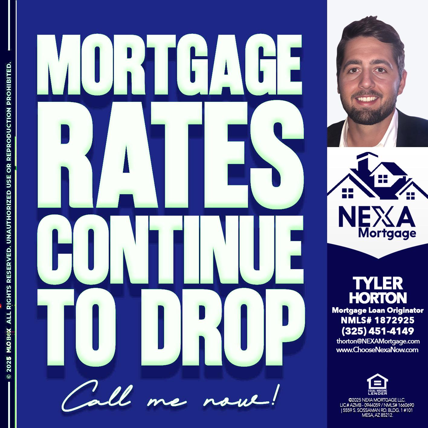 MORTGAGE RATES - Tyler Horton -Mortgage Loan Originator