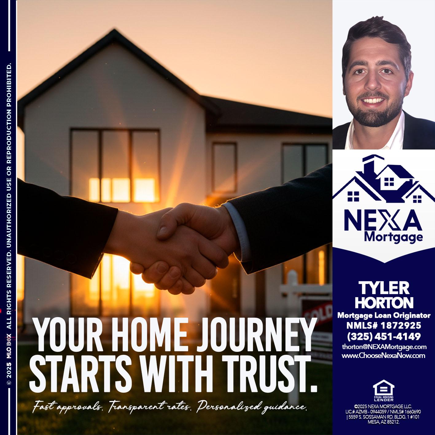 your home - Tyler Horton -Mortgage Loan Originator