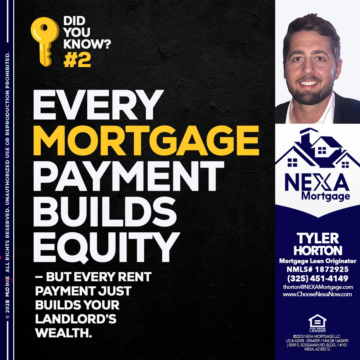 DID YOU KNOW? - Tyler Horton -Mortgage Loan Originator
