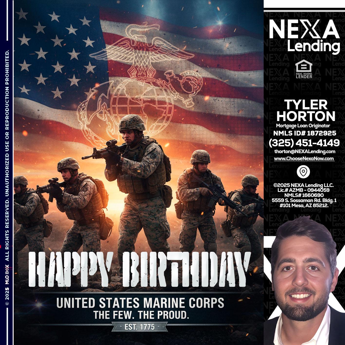 happy birthday - Tyler Horton -Mortgage Loan Originator