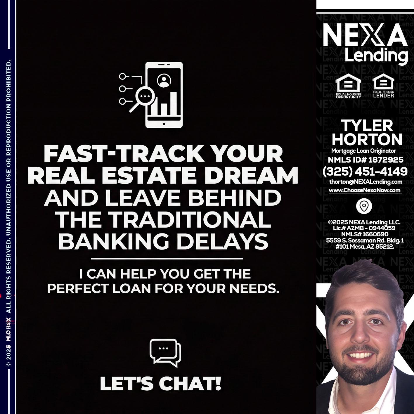 FAST TRACK - Tyler Horton -Mortgage Loan Originator