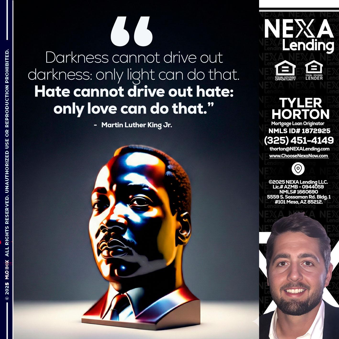 MLK 2026 - Tyler Horton -Mortgage Loan Originator