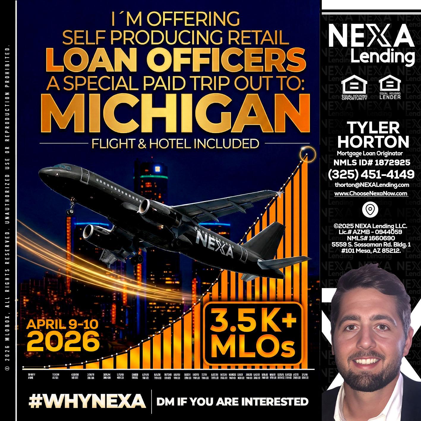 3.5K - Tyler Horton -Mortgage Loan Originator