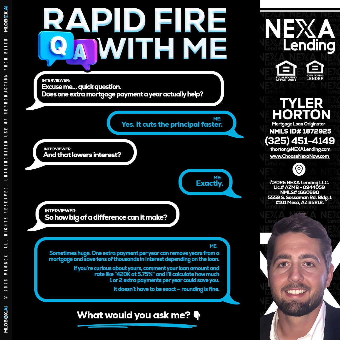 RAPID Q&A - Tyler Horton -Mortgage Loan Originator