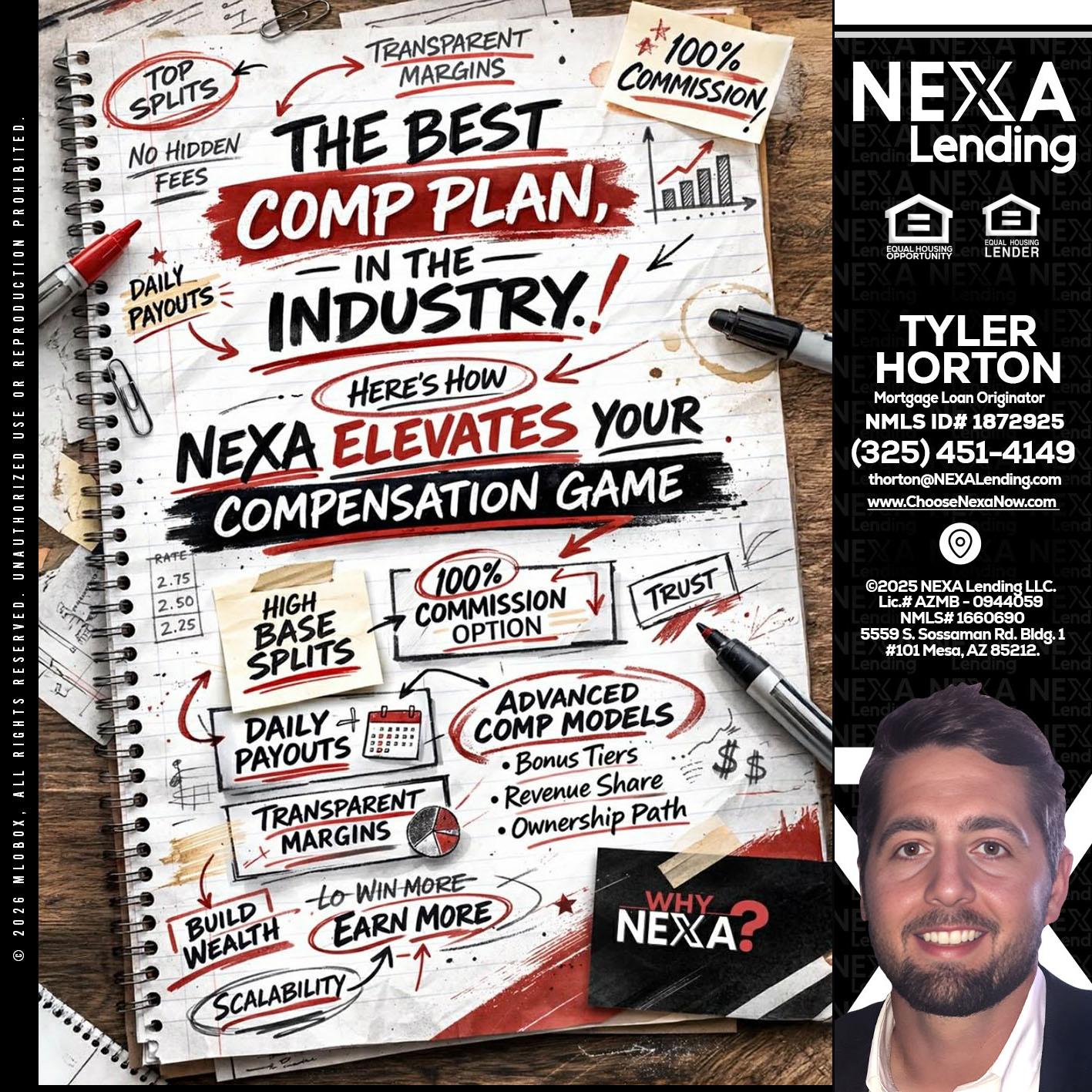 THE BEST COMP - Tyler Horton -Mortgage Loan Originator
