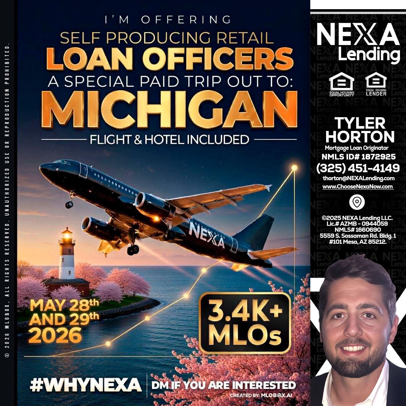 MICHIGAN TRIP - Tyler Horton -Mortgage Loan Originator