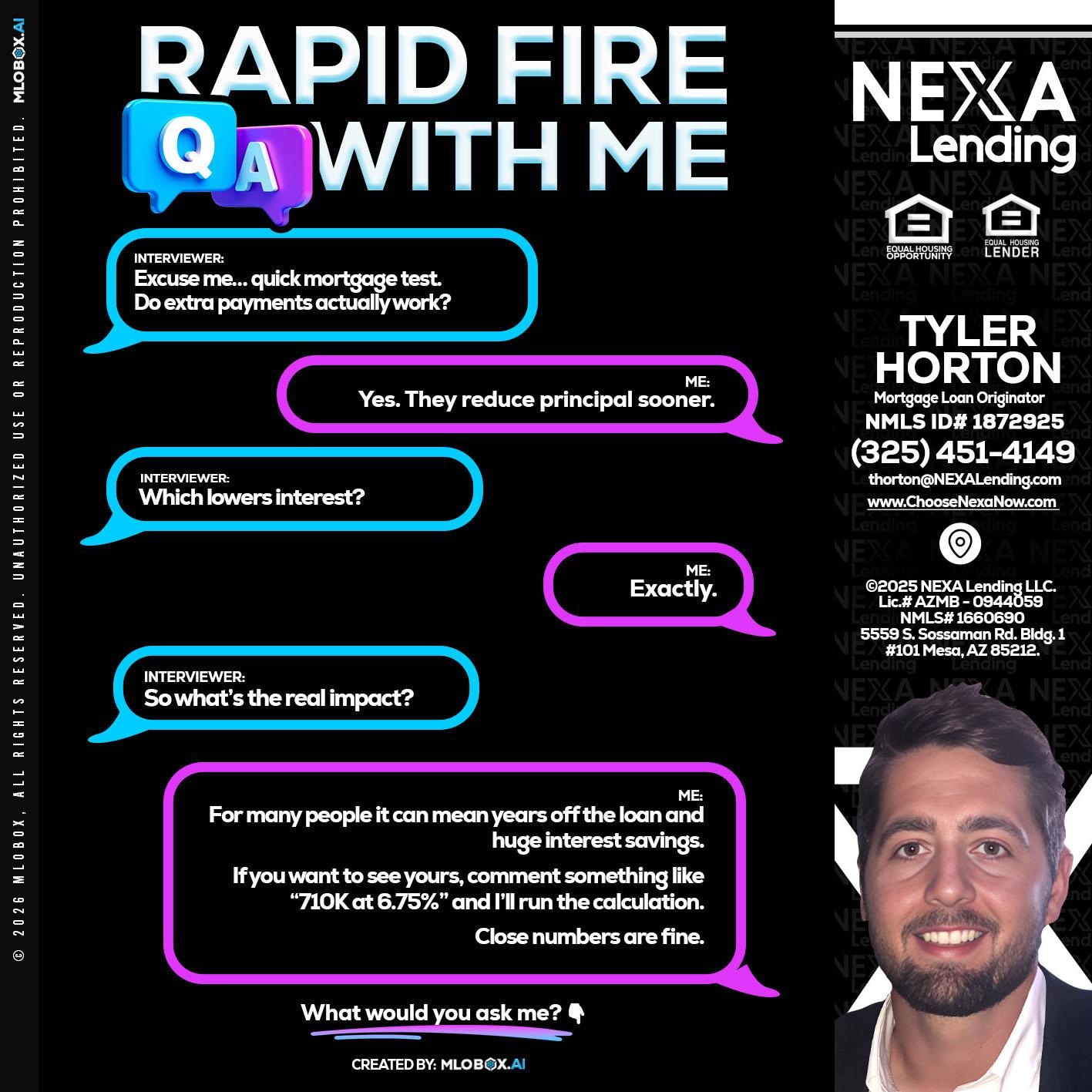 RAPID QA - Tyler Horton -Mortgage Loan Originator