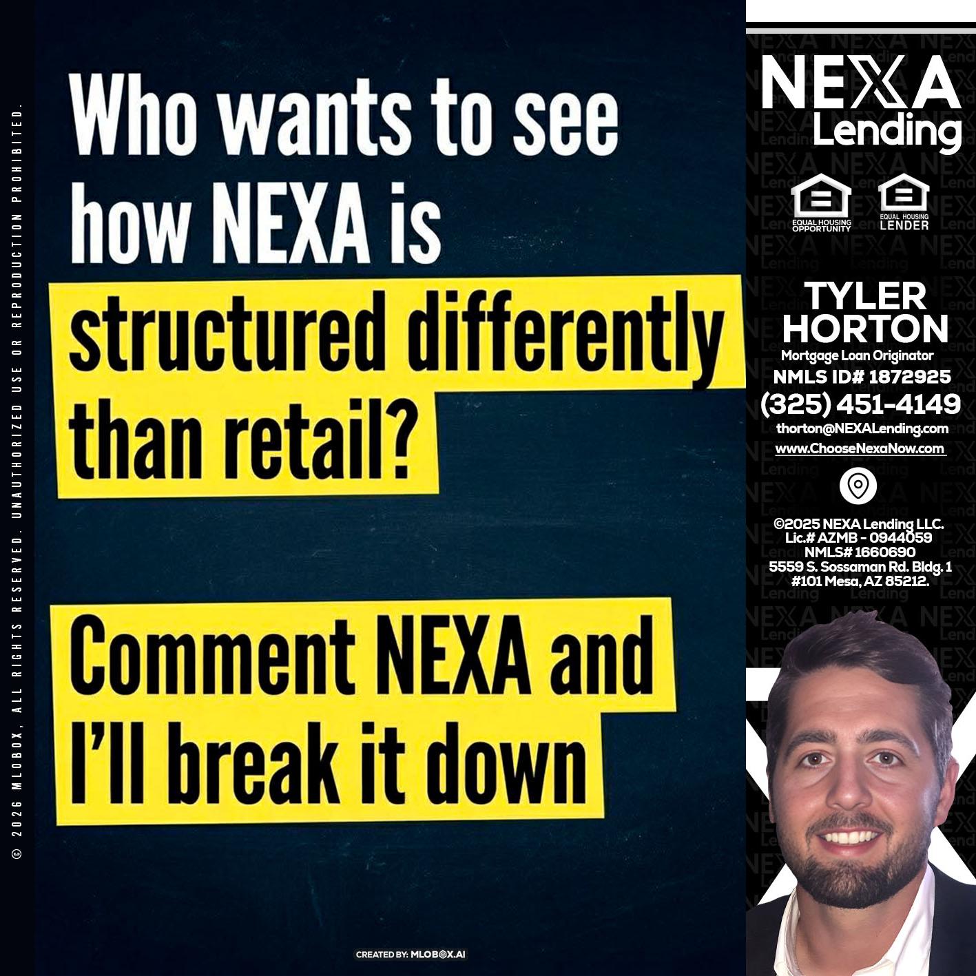 who want to see - Tyler Horton -Mortgage Loan Originator