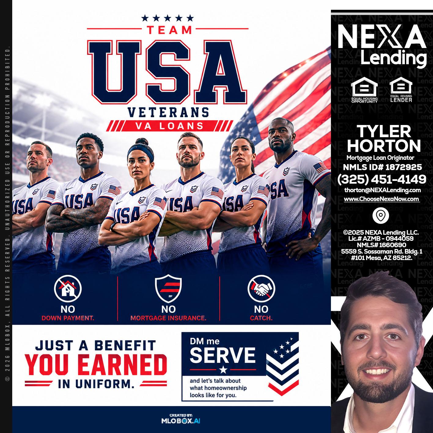 USA TEAM - Tyler Horton -Mortgage Loan Originator
