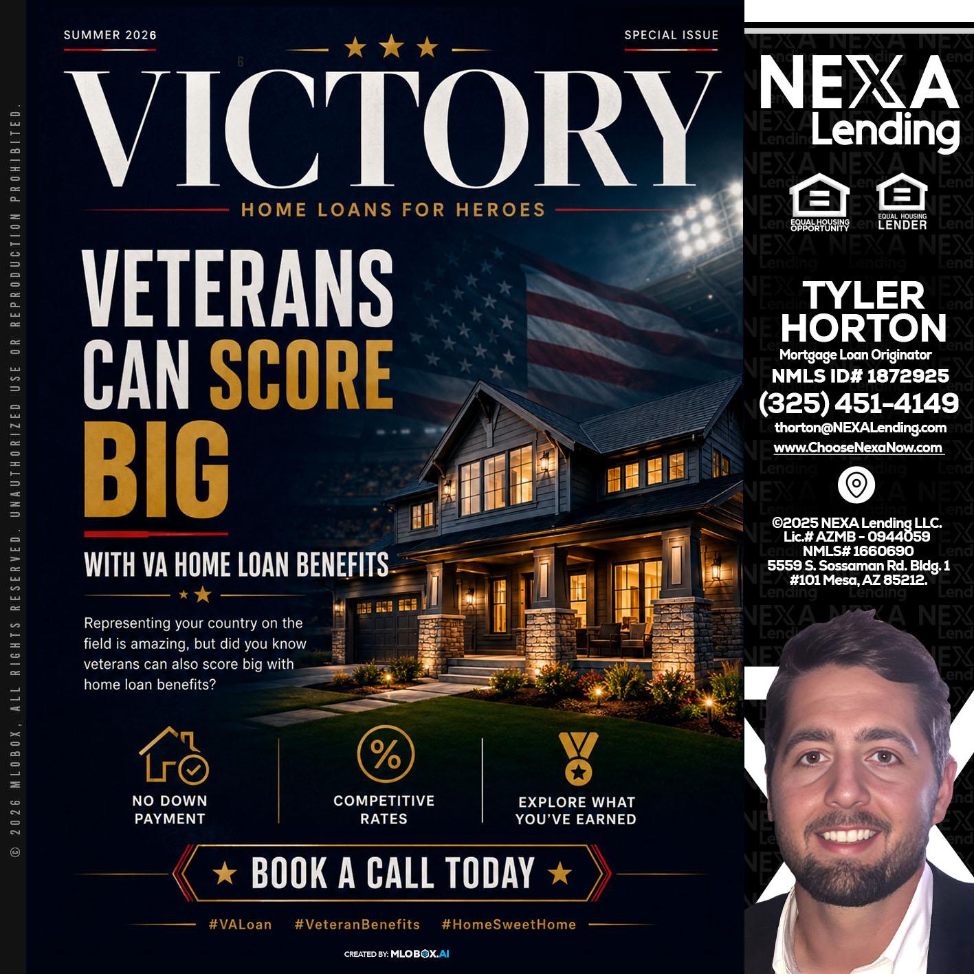 VICTORY - Tyler Horton -Mortgage Loan Originator