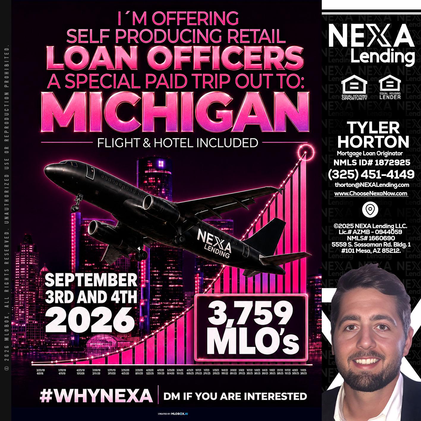 MICHIGAN TRIP - Tyler Horton -Mortgage Loan Originator