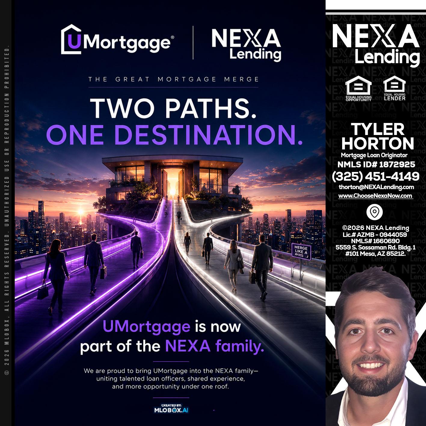 two path - Tyler Horton -Mortgage Loan Originator