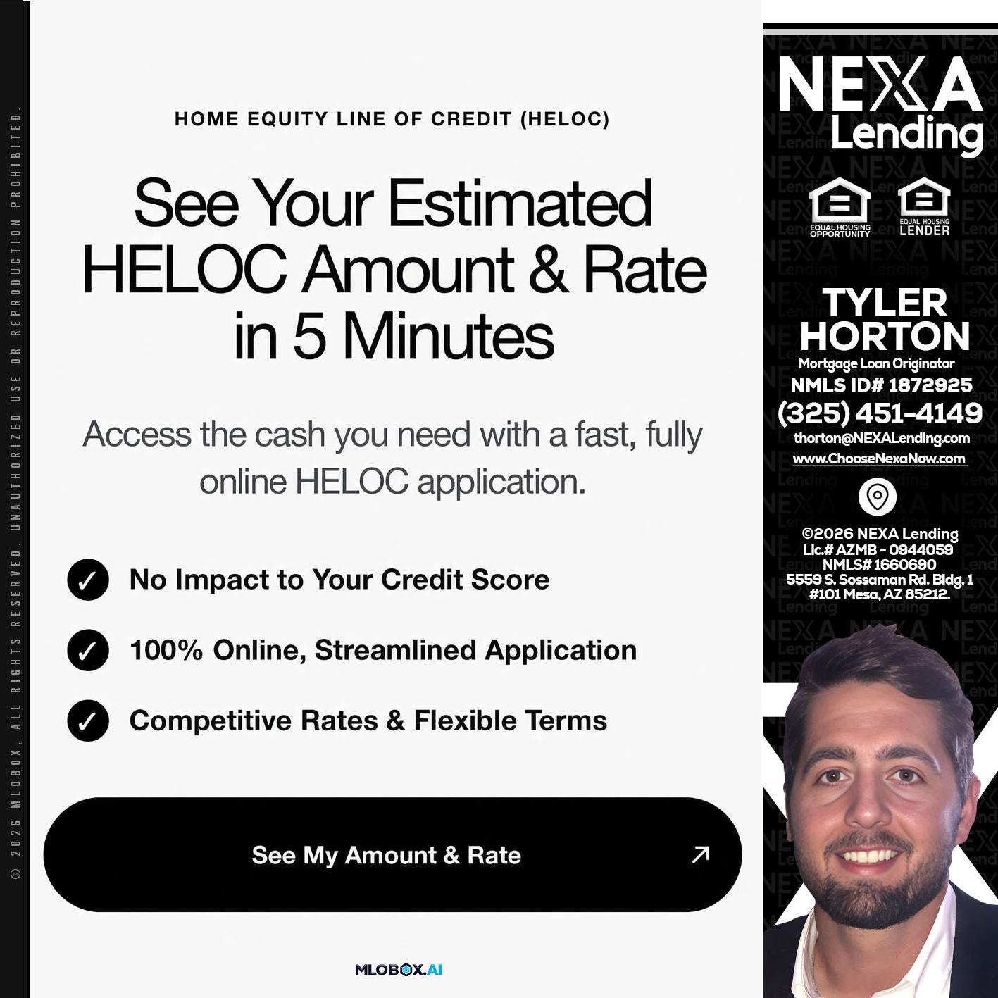 HELOC - Tyler Horton -Mortgage Loan Originator