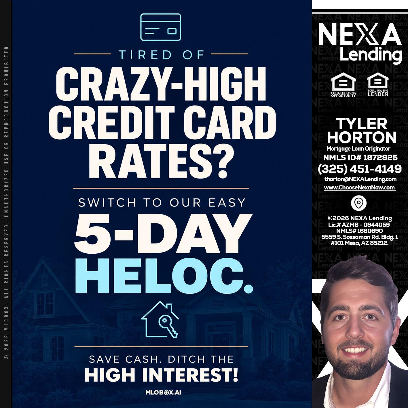crazy high - Tyler Horton -Mortgage Loan Originator